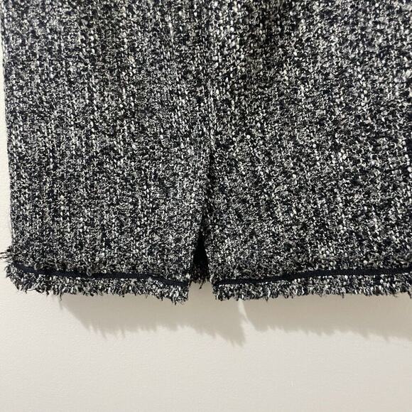 TALBOTS Textured Tweed Wool Blend Pencil Skirt Office Grainy Size 4P Petite - Picture 5 of 9